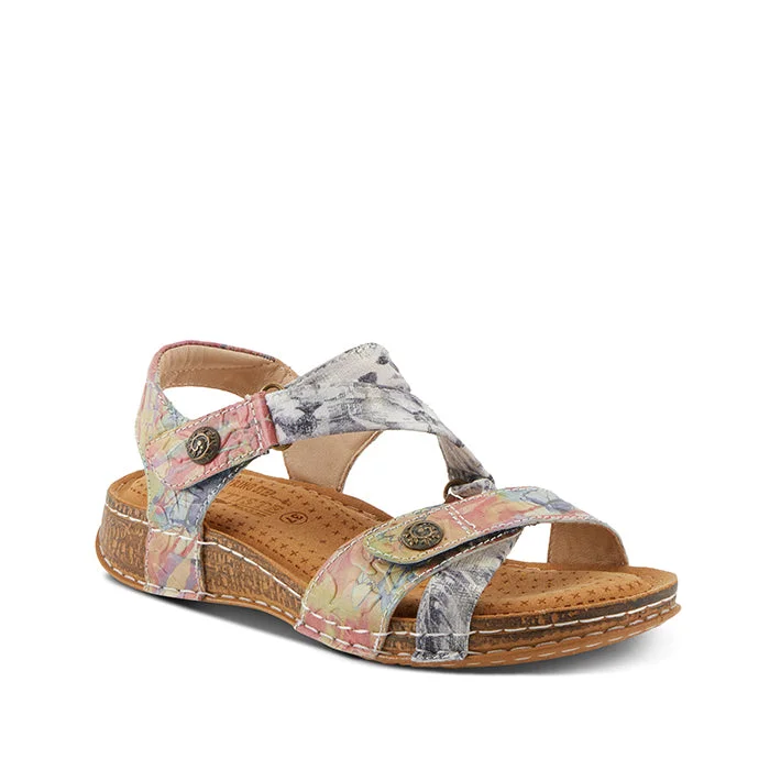 Women's Sandals with a Floral - Printed Upper in Pink for a Feminine Spring Look Women's Sandals with a Floral - Printed Upper in Pink for a Feminine Spring Look Women's Cork - Soled Espadrille Sandals with a Rope - Trimmed Upper in Navy for a Summer VibeWomens L'Artiste Collette in Ice Multi Women's Sandals with a Floral - Printed Upper in Pink for a Feminine Spring Look Women's Sandals with a Floral - Printed Upper in Pink for a Feminine Spring Look Women's Cork - Soled Espadrille Sandals with a Rope - Trimmed Upper in Navy for a Summer VibeWomens L'Artiste Collette in Ice Multi