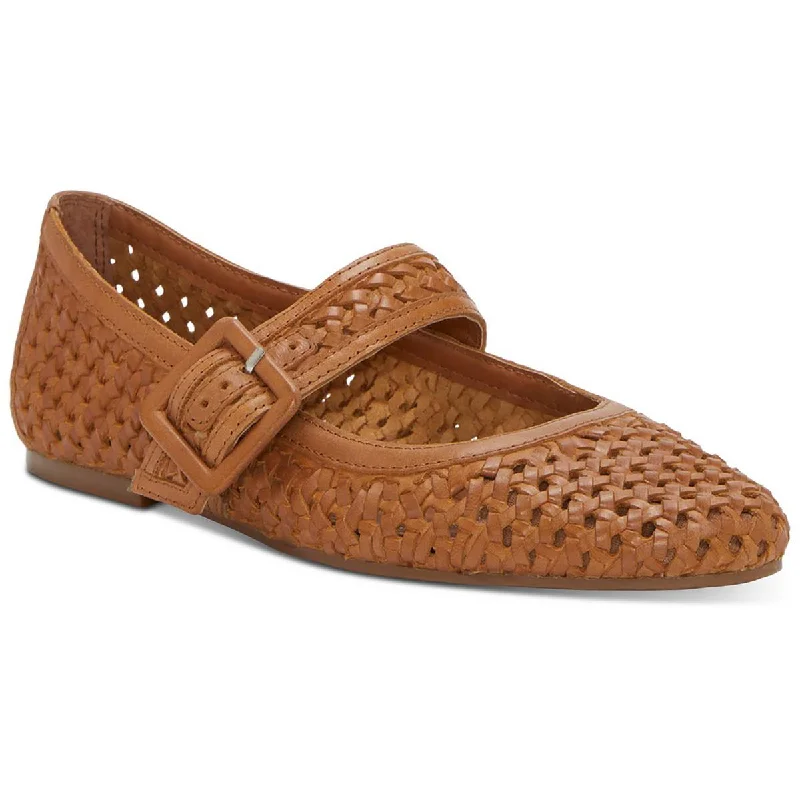 Lucky Brand Womens Buckle Flats Mary Janes