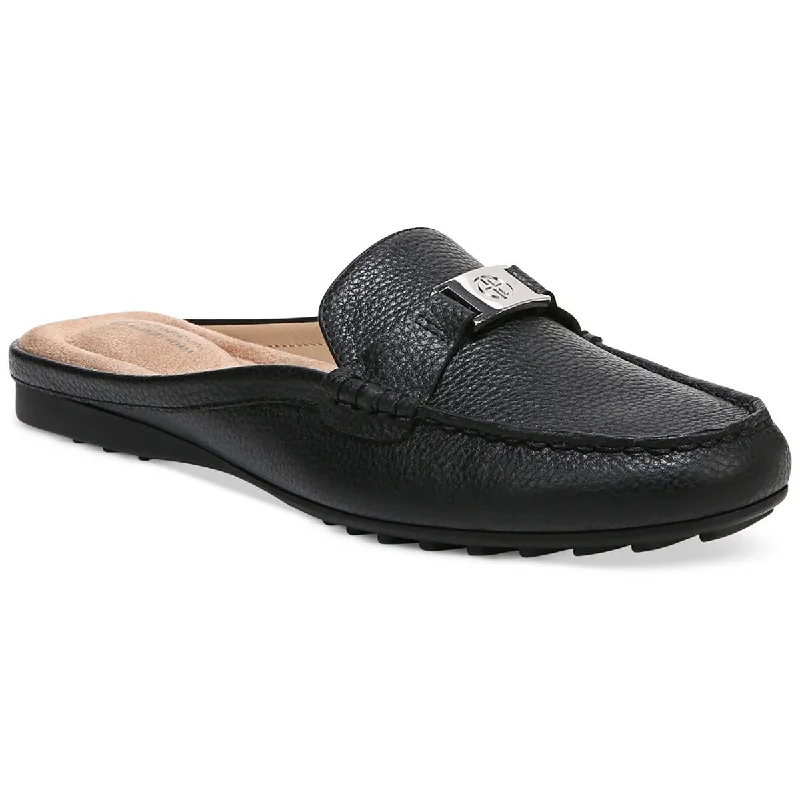 Giani Bernini Womens Dejaa Leather Slide Loafers