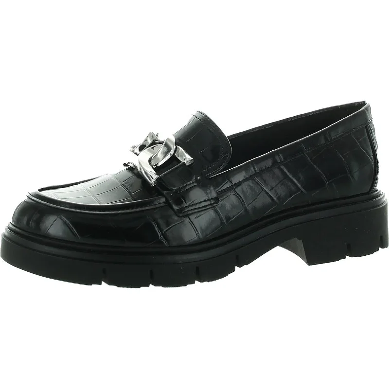 Marc Fisher Womens Chain  Loafers