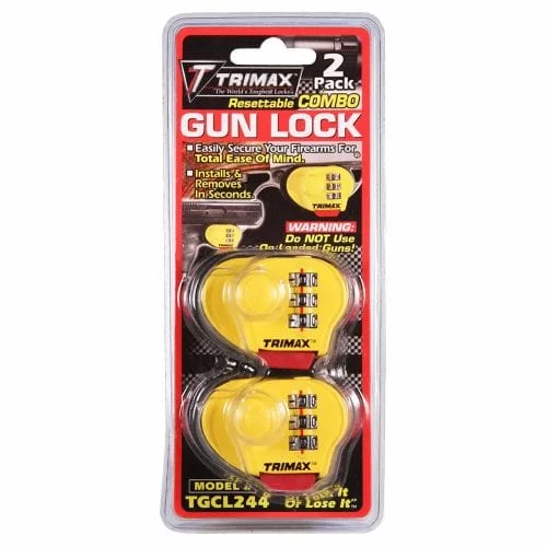 Max Security Combo Gun Lock - 2 Pack