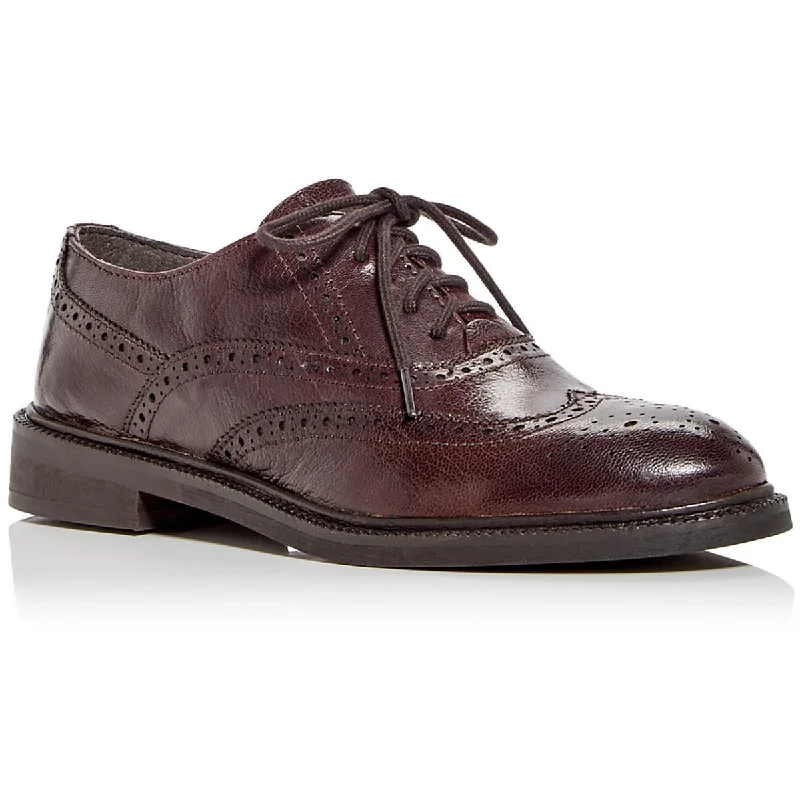 Jeffrey Campbell Womens Moyra Brogue Leather Oxfords