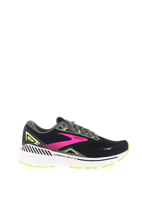 Brooks Ladies Adrenaline GTS 23 Running Shoe, Black