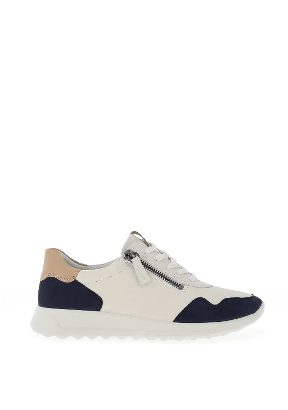 Ecco Womens Flexure Trainer, Night Sky & White