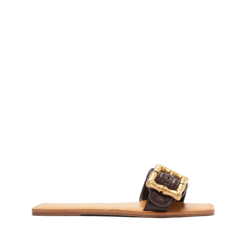 Enola Woven Leather Sandal