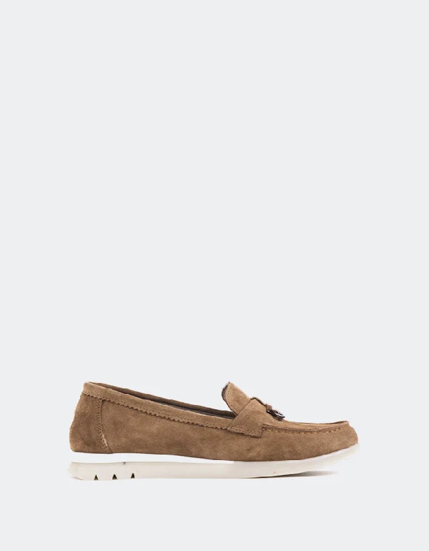 Everlane Cognac Suede