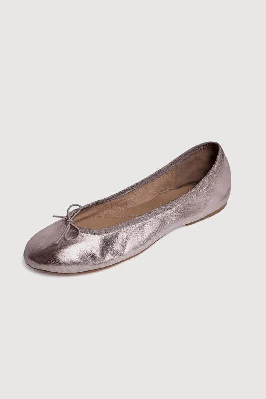 S0279L - Bloch Leather Fashion Ballet Pump Womens Flat