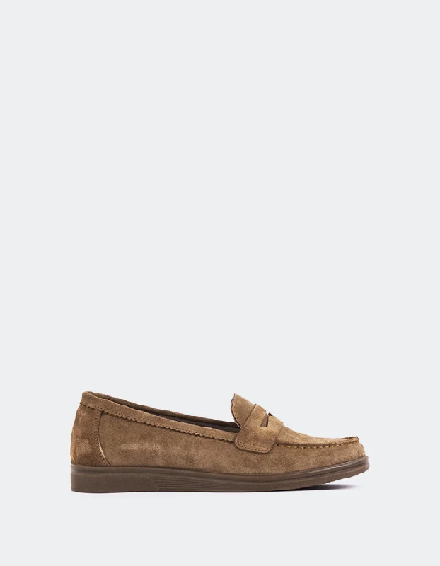 Sperry Cognac Suede