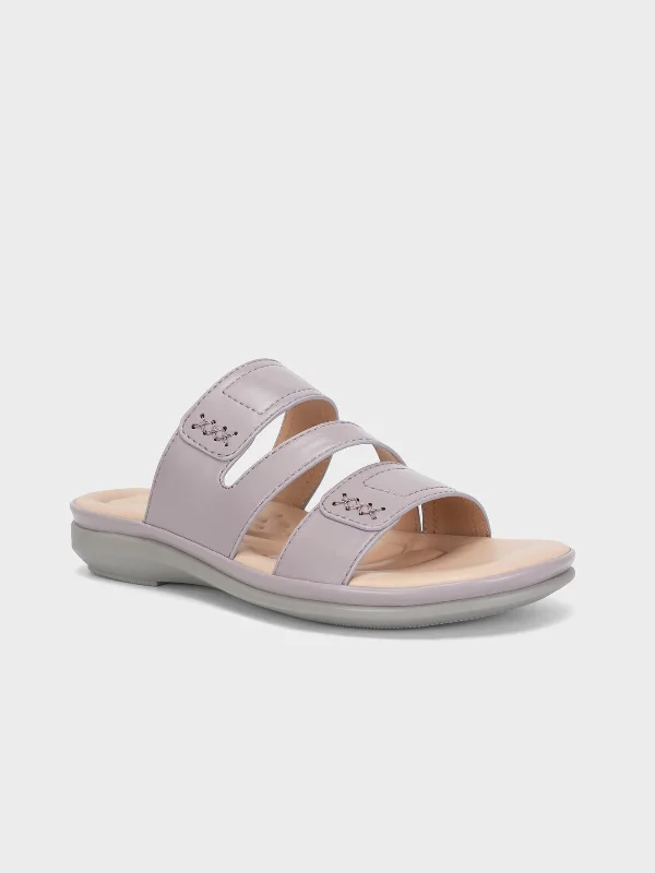 Women's "EMANI" Casual Open Toe Slippers