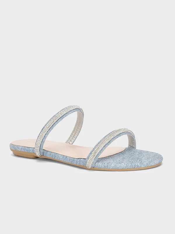 Women's "GLAUCIO" Strappy Open Toe Slippers