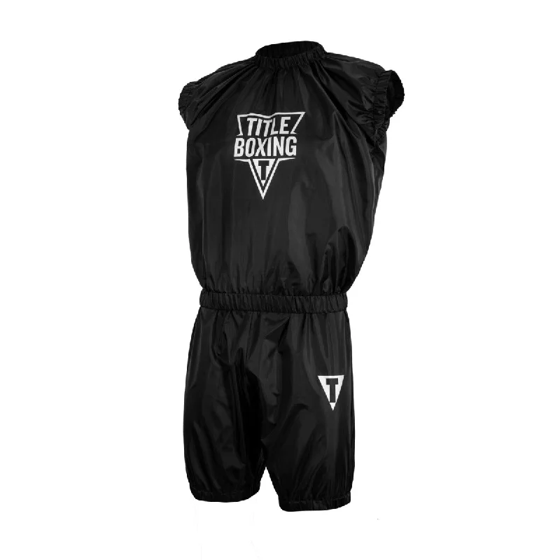 TITLE Boxing Exceed Pro Set Nylon Sauna Suit