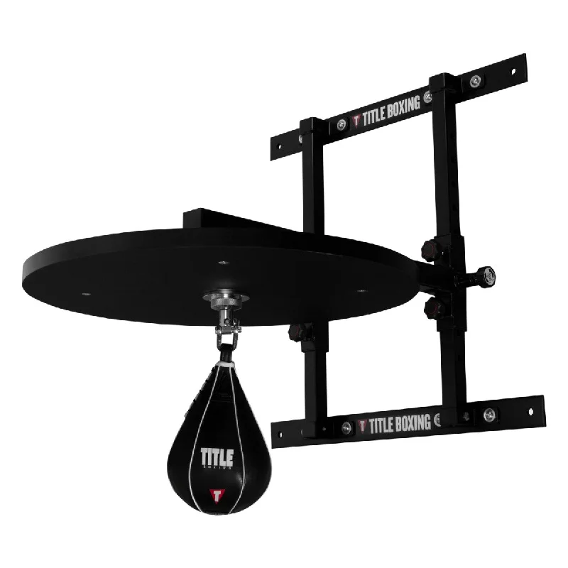 TITLE Boxing Complete Professional Adjustable Speed Bag Platform