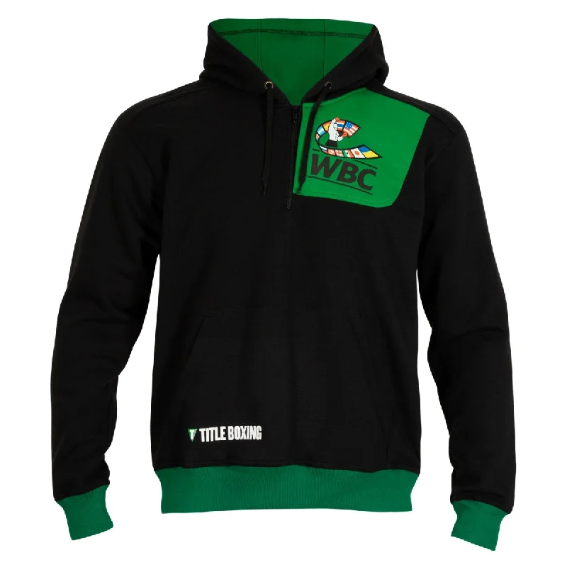 WBC by TITLE Boxing Quarter Zip Hooded Sweatshirt