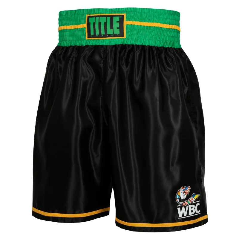 WBC by TITLE Boxing Professional Boxing Trunks