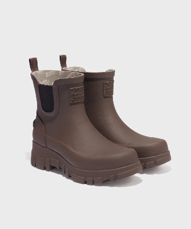 Flatform Chelsea Boots - Brown