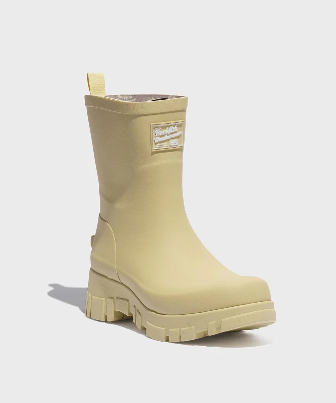 Flatform Rain Boots Middle - Butter