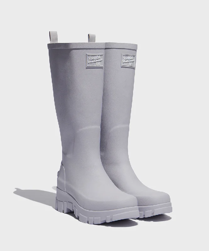 Flatform Rain Boots Long- Lavender