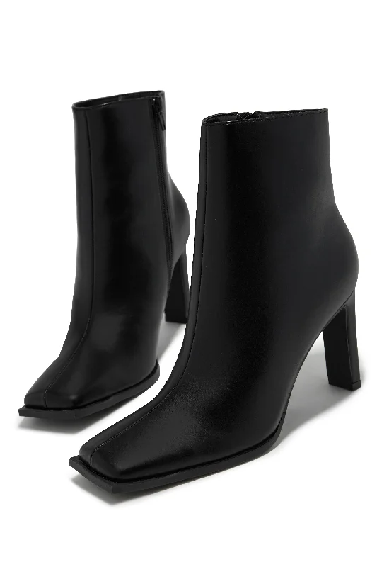 Laylah Ankle Boots - Black