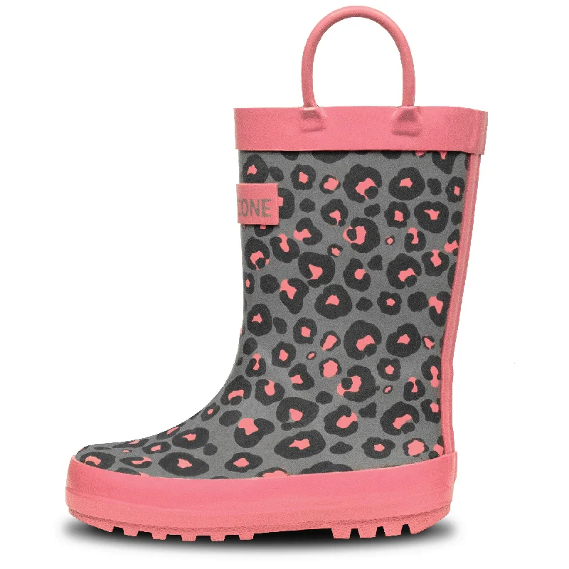 Leopard Shiny Rainboot