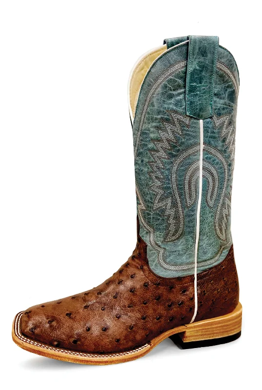 Macie Bean Top Hand |  Kango Tobac FQ Ostrich/Vail Sky Ladies Boot