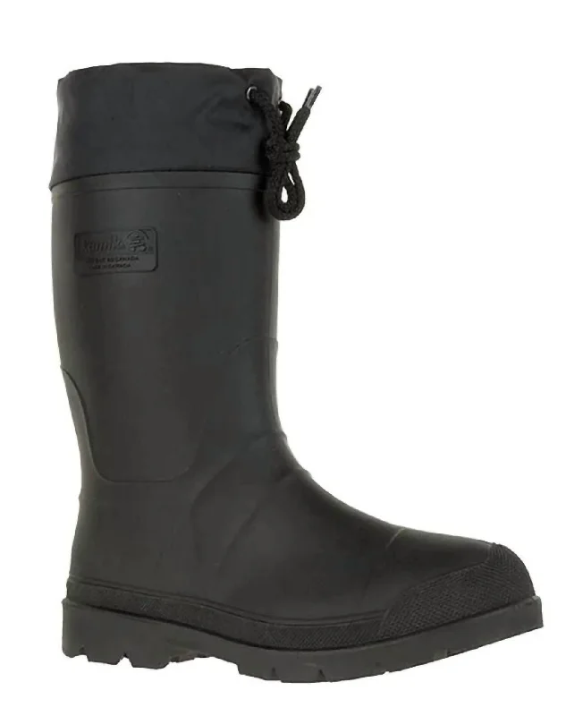 Men's Forester Snow Boot In Black