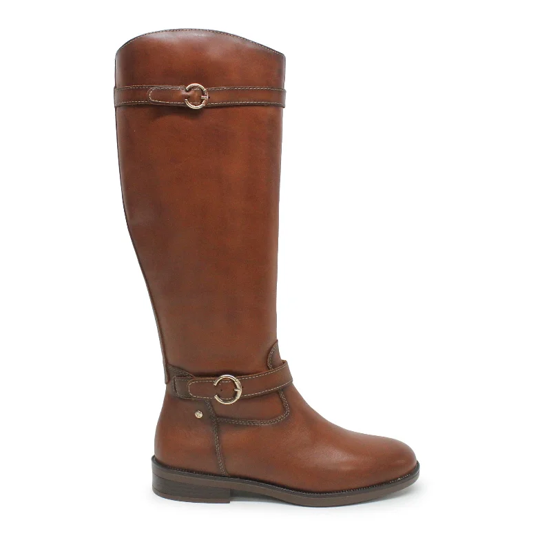 Puertollano W3C-9632 Leather Women's Knee High Boots