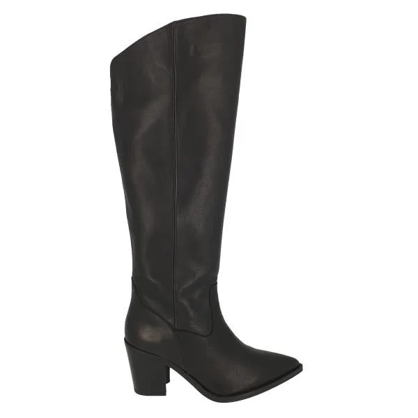 Unisa Morien Black Knee High Boot