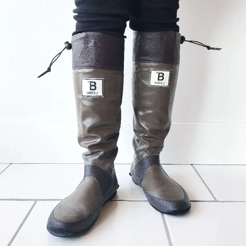 WBSJ Rain Boots - Brown