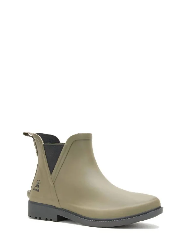 Women's Chloe Waterproof Rain Boot In Dark Olive