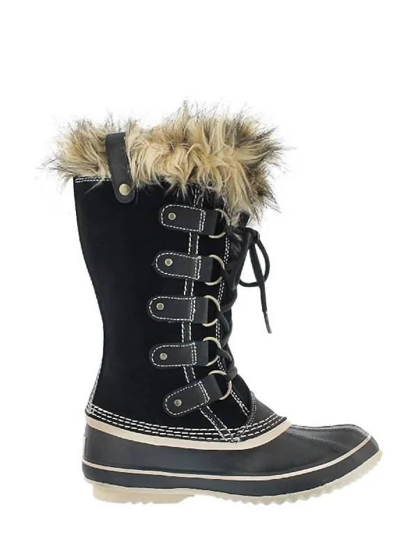 Women's Joan Of Arctic‚Ñ¢ Winter Boot In Black/stone