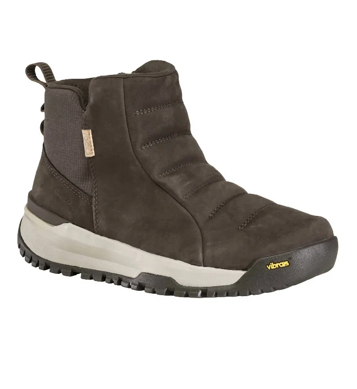 Women's Sphinx Pull-On Insulated B-Dry Waterproof Boots In Moose Brown